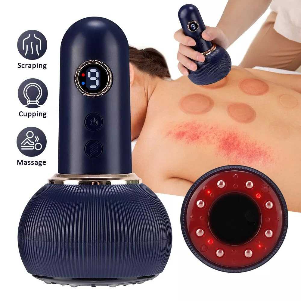 Smart Electric Vacuum Suction Scraping Therapy Massager